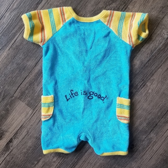 Life Is Good Terry Cloth One Piece Outfit - Picture 2 of 3